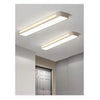 Plafoniera Led 18w Bianco Soffitto Rettangolare Striscia Moderno Luce 6500k 50200
