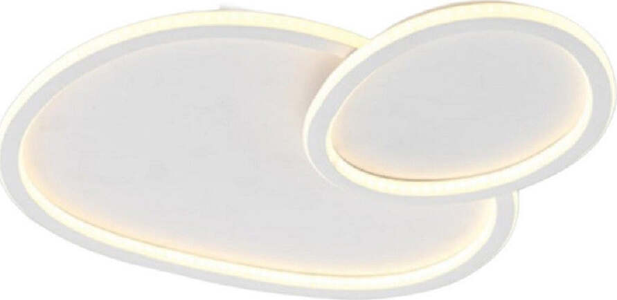 Plafoniera Led 2 Ovali A Tripla Colorazione Luce 45 W Lampada Soffitto Pn-25-3c Illuminazione/Illuminazione per interni/Lampadari lampade a sospensione e plafoniere/Plafoniere Trade Shop italia - Napoli, Commerciovirtuoso.it