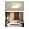 Plafoniera Led 24w Cerchio Oro Design Moderno Soffitto Tonda Luce Naturale 50118