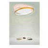 Plafoniera Led 28 Watt Rotonda Oro Moderno Lampadario Soffitto Luce Fredda 71026