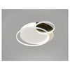 Plafoniera Led 30 W 3 Cerchi Bianco Nero Lampadario Soffitto Luce Naturale 70791