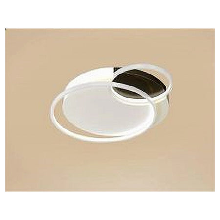 Plafoniera Led 30 W 3 Cerchi Bianco Nero Lampadario Soffitto Luce Naturale 70791
