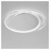Plafoniera Led 30watt Cerchio Bianco Lampadario Soffitto Tondo Luce Fredda 70685