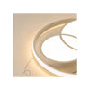 Plafoniera Led 36 W Cerchio Bianco Moderno Da Soffitto Tonda Luce Naturale 71431