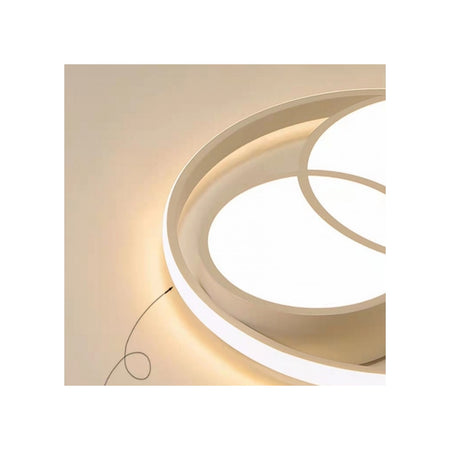Plafoniera Led 36 W Cerchio Bianco Moderno Da Soffitto Tonda Luce Naturale 71431