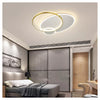 Plafoniera Led 42 W Cerchio Oro Bianco Moderno Soffitto Tonda Luce Fredda 71561