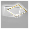 Plafoniera Led 46watt Quadrato Oro Moderno Lampadario Soffitto Luce Bianco 71486