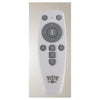 Plafoniera Led 48 W 2 Cerchi Effetto Cristallo Con Telecomando Moderno Oro 31791