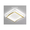 Plafoniera Led 48w Quadrato Bianco Oro Design Moderno Soffitto Luce Fredda 71523