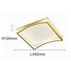 Plafoniera Led 48w Quadrato Bianco Oro Design Moderno Soffitto Luce Fredda 71523