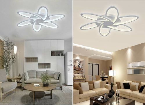 Plafoniera Led 59w Lampada Moderna Bianca A Luce Fredda 6500k Naturale 4000k C15 Casa, arredamento e bricolage > Illuminazione da interno > Lampadari Trade Shop italia - Napoli, Commerciovirtuoso.it