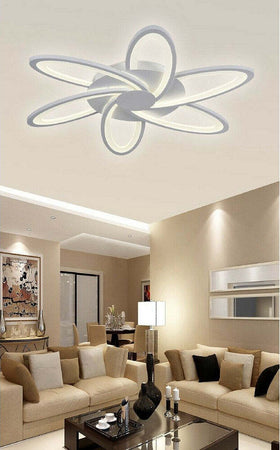 Plafoniera Led 59w Lampada Moderna Bianca A Luce Fredda 6500k Naturale 4000k C15 Casa, arredamento e bricolage > Illuminazione da interno > Lampadari Trade Shop italia - Napoli, Commerciovirtuoso.it