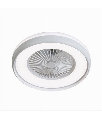 Plafoniera Led 62 W Ventilatore Dimmerabile Telecomando 3 Colorazioni Luce 60006