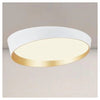 Plafoniera Led 68w Bianco Oro Lampadario Soffitto Tondo Irregolare Luce Naturale 32781