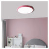 Plafoniera Led 70 W Rotonda Lampada Soffitto Rosa Lampadario Luce Naturale 02621