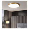 Plafoniera Led 70 Watt Rotonda Lampada Soffitto Oro Lampadario Luce Fredda 02577