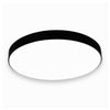 Plafoniera Led 70w Rotonda Lampada Da Soffitto Nero Lampadario Luce Fredda 02591