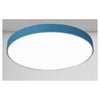 Plafoniera Led 70w Rotonda Lampada Soffitto Blu/celeste Lampadario Luce Fredda 02638