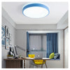 Plafoniera Led 70w Rotonda Lampada Soffitto Blu/celeste Lampadario Luce Naturale 02645