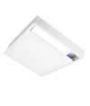 Plafoniera Led 94w Luce Rgb+4000k Rgbw 24v Cromoterapia Lampada Soffitto 62x62cm