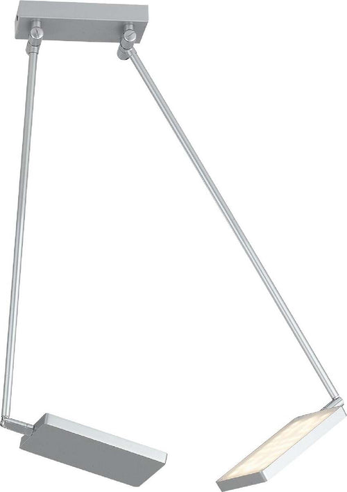 Plafoniera Led Book Grigia 2X17W 2600Lm 3200K 85X16X15-200Cm Illuminazione/Illuminazione per interni/Lampadari lampade a sospensione e plafoniere/Plafoniere Led Mall Home - Napoli, Commerciovirtuoso.it