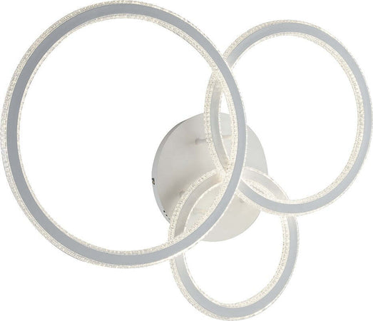 Plafoniera Led Bryant Bianca 100W 5570Lm 4000K 78X60X18Cm Illuminazione/Illuminazione per interni/Lampadari lampade a sospensione e plafoniere/Plafoniere Led Mall Home - Napoli, Commerciovirtuoso.it