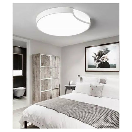Plafoniera Led Cerchio 34 W Soffitto Circolare Bianco Moderno Luce Fredda 50149