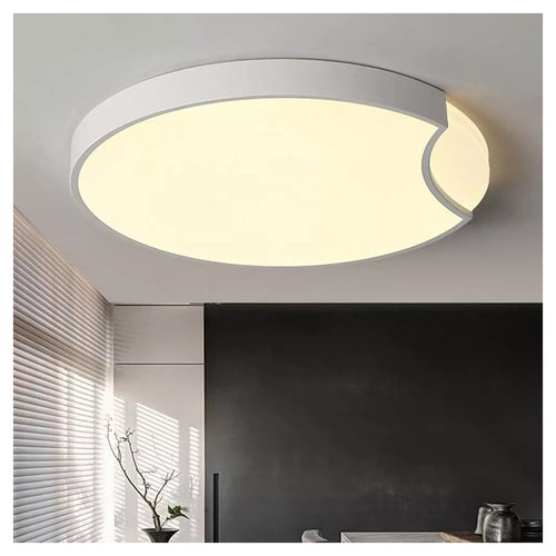 Plafoniera Led Cerchio 34w Soffitto Circolare Bianco Moderno Luce Naturale 50132