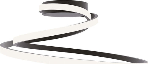 Plafoniera Led Coaster Nera 40W 4600Lm Cct 50X22Cm Illuminazione/Illuminazione per interni/Lampadari lampade a sospensione e plafoniere/Plafoniere Led Mall Home - Napoli, Commerciovirtuoso.it