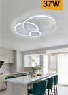 Plafoniera Led Design Moderno 3 Cerchi 37 W Luce Fredda 6500k Naturale 4000k C32 Illuminazione/Illuminazione per interni/Lampadari lampade a sospensione e plafoniere/Plafoniere Trade Shop italia - Napoli, Commerciovirtuoso.it