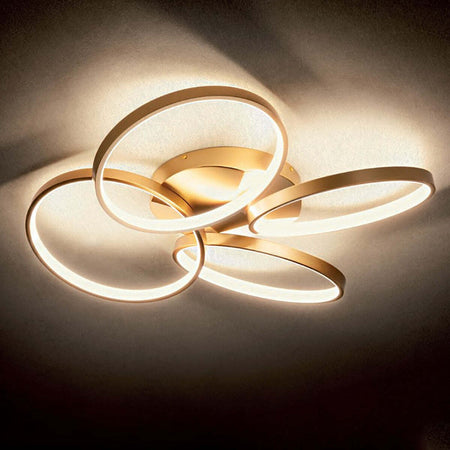 Plafoniera-led-dimmerabile-Redo-Group-ESPIRAL-01-2681-2682-2683-3000°K-4380Lm-lampada-soffitto-moderna