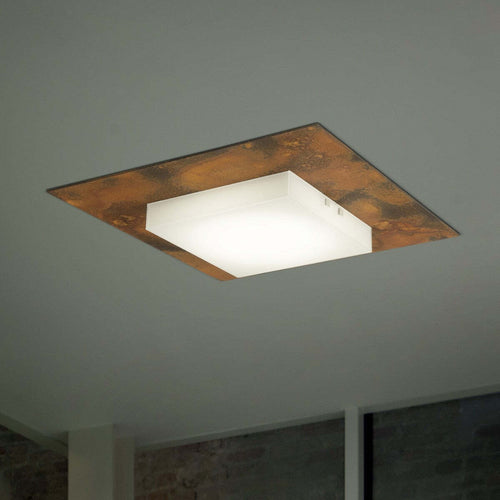 Plafoniera-LED-Fratelli-Braga-CANDY-2118-PL55-LED-vetro-metallo-lampada-soffitto