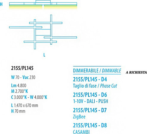 Plafoniera-led-Fratelli-Braga-NETS-2155-PL145-4800Lm-lampada-soffitto