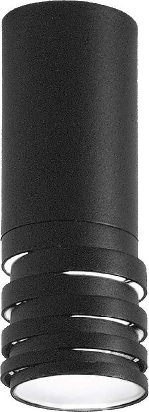 Plafoniera-led-Gea-Luce-EMILY-P-GU10-nero-lampada-soffitto-moderna