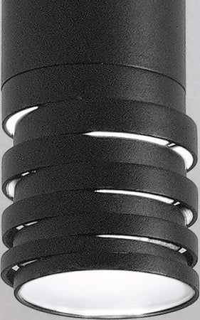 Plafoniera-led-Gea-Luce-EMILY-P-GU10-nero-lampada-soffitto-moderna