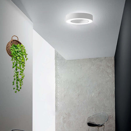 Plafoniera-led-Gea-Luce-FLOR-PP-BIANCO-2300Lm-3000°K-lampada-soffitto-moderna