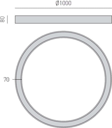 Plafoniera-led-Gea-Luce-FLOR-PS-3000°K-lampada-soffitto-moderna