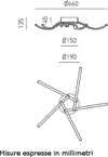 Plafoniera-led-Gea-Luce-TESSA-P5-4000°K-38W-moderna-alluminio-lampada-soffitto