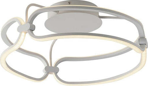 Plafoniera Led Infinity Bianca 33W 2970Lm 4000K 44X17Cm Illuminazione/Illuminazione per interni/Lampadari lampade a sospensione e plafoniere/Plafoniere Led Mall Home - Napoli, Commerciovirtuoso.it