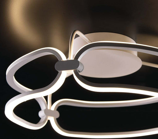 Plafoniera Led Infinity Bianca 33W 2970Lm 4000K 44X17Cm Illuminazione/Illuminazione per interni/Lampadari lampade a sospensione e plafoniere/Plafoniere Led Mall Home - Napoli, Commerciovirtuoso.it