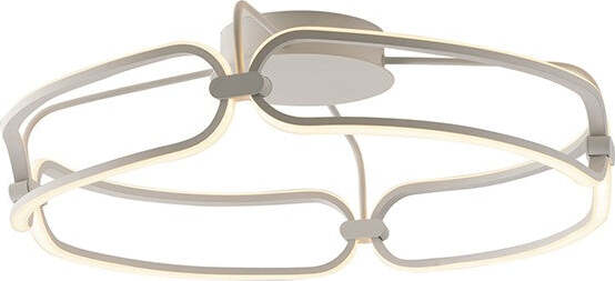 Plafoniera Led Infinity Bianca 49W 4400Lm 4000K 58X17Cm Illuminazione/Illuminazione per interni/Lampadari lampade a sospensione e plafoniere/Plafoniere Led Mall Home - Napoli, Commerciovirtuoso.it