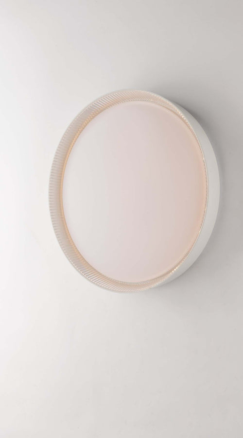 Plafoniera Led Kaos Bianca 24W 2460Lm Cct Con Interruttore 41Cm Illuminazione/Illuminazione per interni/Lampadari lampade a sospensione e plafoniere/Plafoniere Led Mall Home - Napoli, Commerciovirtuoso.it