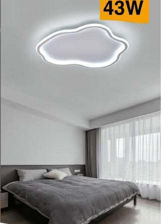Plafoniera Led Lampada Soffitto Moderna Ondulata Luce Fredda Naturale Calda C48 Illuminazione/Illuminazione per interni/Lampadari lampade a sospensione e plafoniere/Plafoniere Trade Shop italia - Napoli, Commerciovirtuoso.it