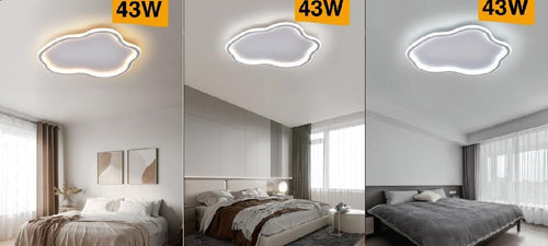 Plafoniera Led Lampada Soffitto Moderna Ondulata Luce Fredda Naturale Calda C48 Illuminazione/Illuminazione per interni/Lampadari lampade a sospensione e plafoniere/Plafoniere Trade Shop italia - Napoli, Commerciovirtuoso.it