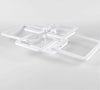 Plafoniera-Led-Luce-Bianca-6500k-Lampadario-6-Quadrati-70-Watt-Quadrato-Moderno-Universo