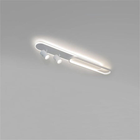 Plafoniera-Led-Luce-Bianca-Lampadario-A-Soffitto-50-W-2-Faretti-Orientabili-Gu10