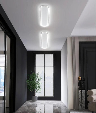 Plafoniera-Led-Luce-Bianca-Lampadario-A-Soffitto-57-W-Pannello-Slim-Ovale-118-Cm