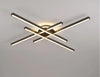 Plafoniera-Led-Luce-Calda-3000k-Lampadario-45-Watt-Moderno-Nero-Pn21nc-Universo