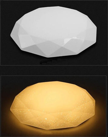 Plafoniera-Led-Luce-Calda-Lampadario-Da-Soffitto-Effetto-Brillantini-36-W-C0236c