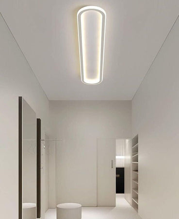 Plafoniera-Led-Luce-Calda-Lampadario-Da-Soffitto-Pannello-Slim-Ovale-57-Watt